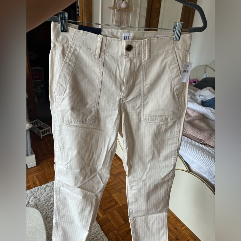 Gap straight leg khakis